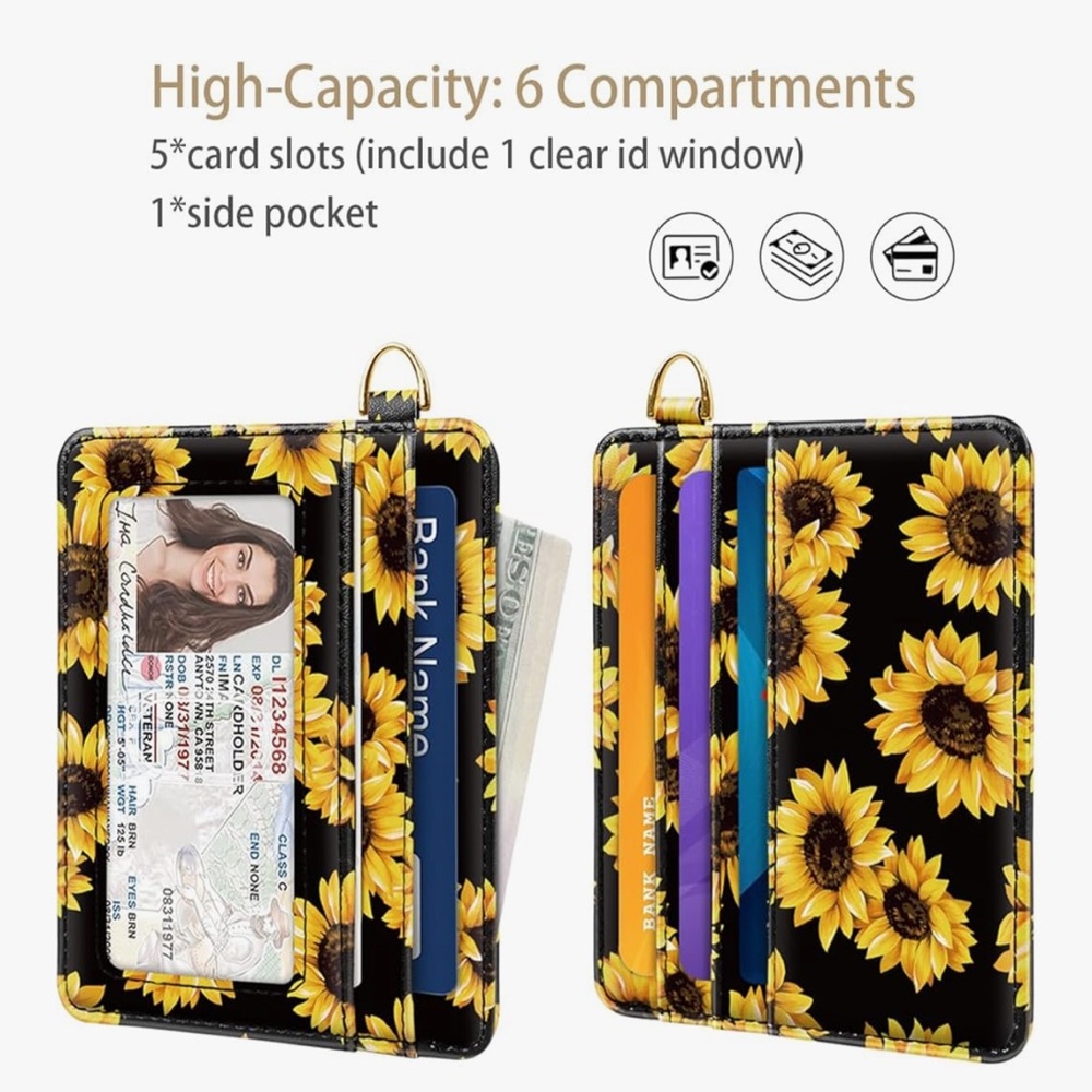 🆕 Slim Minimalist Pocket Credit Card Holder Wallet RFID Blocking Lightweight - Picture 7 of 9